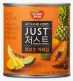 (동원)저스트노슈가후르츠칵테일425g