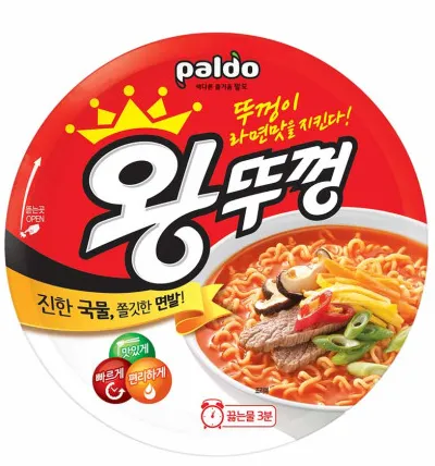 (팔도)왕뚜껑110g(박스)