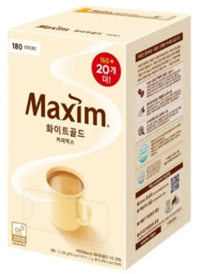 (동서식품)맥심화이트골드믹스160+20T 이미지