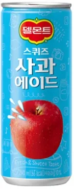 (롯데칠성)델몬트사과스퀴즈