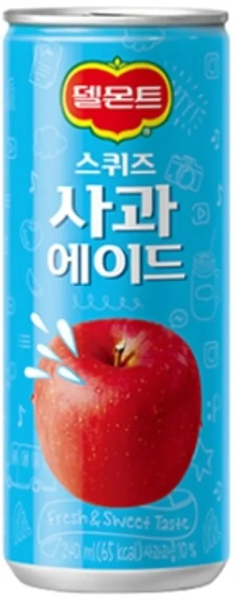 (롯데칠성)델몬트사과스퀴즈 이미지