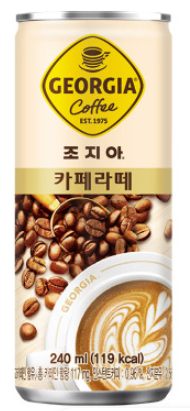 (코카콜라)조지아카페라떼240ml(박스)