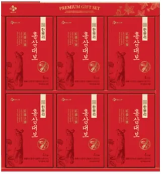 (CJ)한뿌리 홍삼대보 40ml*24포 선물세트