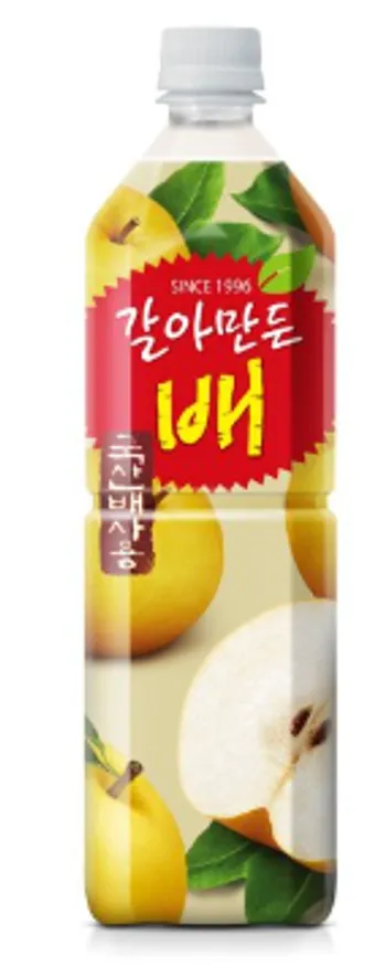 (해태음료)갈아만든배1.5L(박스) 이미지