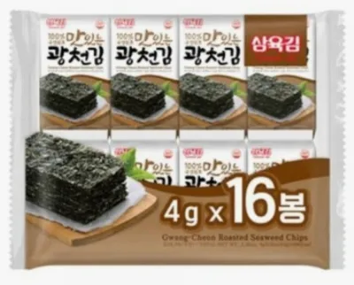 (삼육)광천김도시락김16단(4g*16봉)