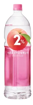 (롯데칠성)2%복숭아펫1.5L(이프로)(박스)