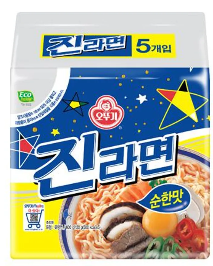 (오뚜기)진라면순한맛멀티(박스) 이미지