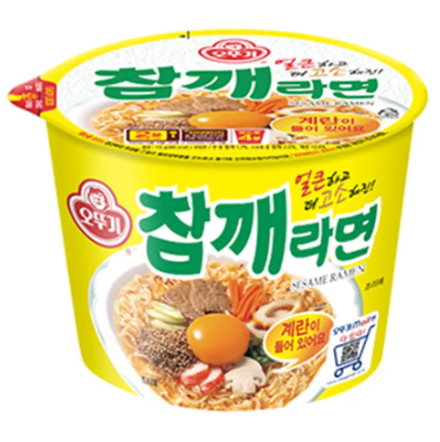 (오뚜기)참깨라면용기(박스) 이미지