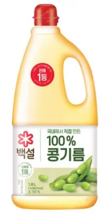 (백설)콩식용유1.8L