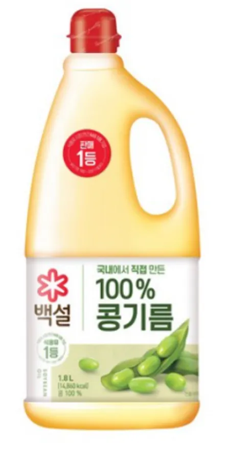 (백설)콩식용유1.8L 이미지