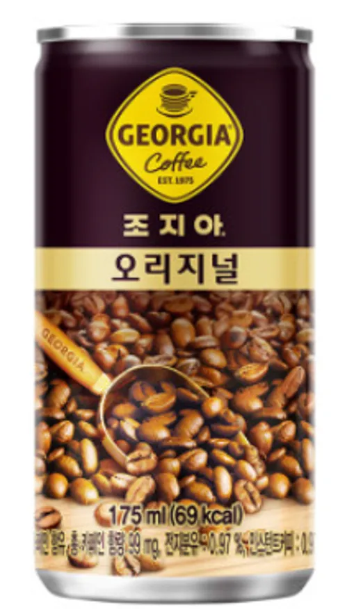 (코카콜라)조지아오리지널캔175ml(박스) 이미지
