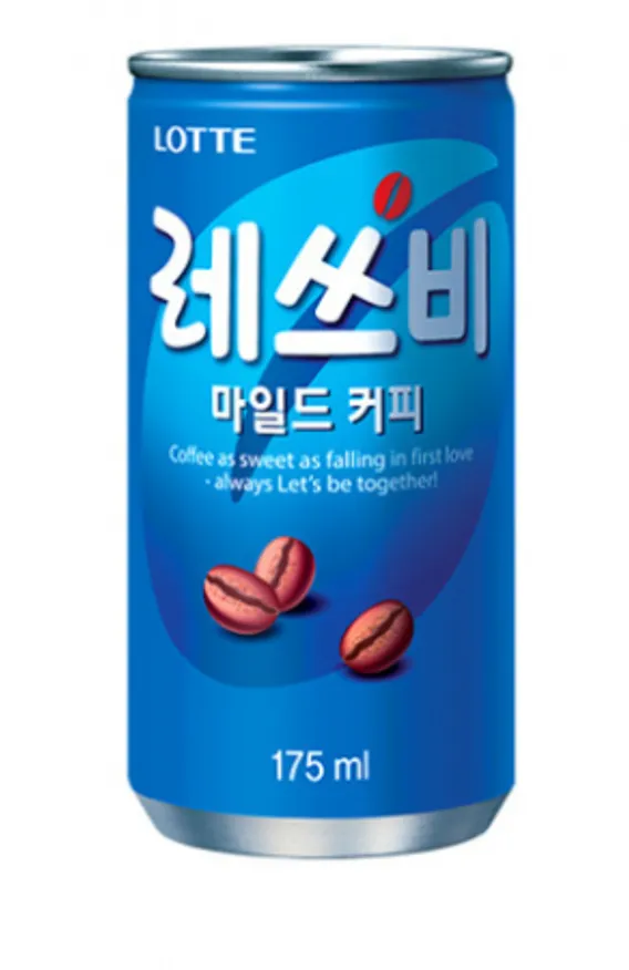(롯데칠성)레쓰비마일드175ml(박스) 이미지