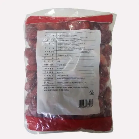 프리미엄 무첨가 냉동 딸기 100% 1kg 얼린 딸기 이미지