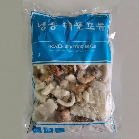 냉동 해물모든 5종 700g 10봉 손질 해물믹스 이미지