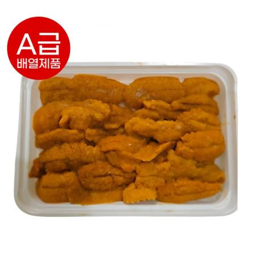 A급 냉동 칠레 성게알 우니 100g 한판 홈마카세 이미지