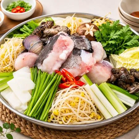 손질 아귀 꼬리 10kg 대용량 아구 찜 탕 업소용 이미지