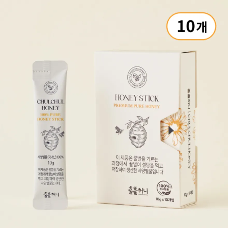 출출허니 사양스틱벌꿀 100g, 10개 이미지