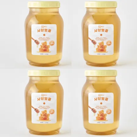 출출허니 사양벌꿀 2.4kg, 4개