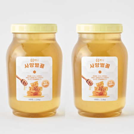 출출허니 사양벌꿀 2.4kg, 2개