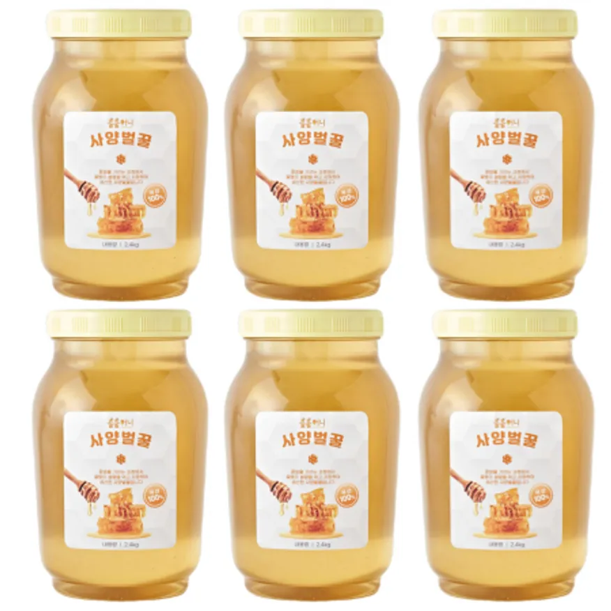 출출허니 사양벌꿀 2.4kg, 6개 이미지
