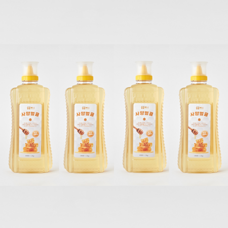 출출허니 사양벌꿀 2kg, 4개