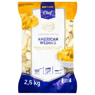 메트로쉐프 냉동 감자 웨지2.5kg