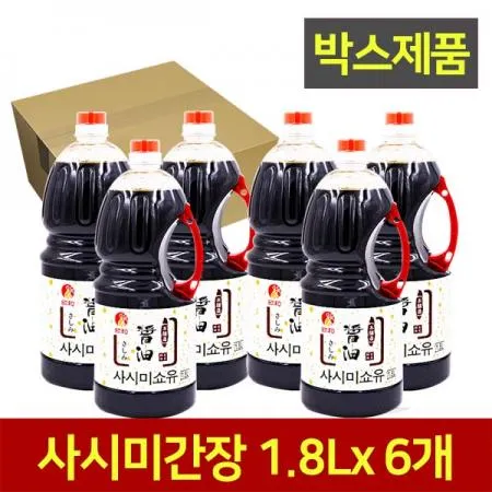 [6개입] 스타 사시미간장 1.8L