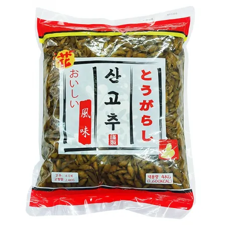 산고추 4kg 고추절임 일식 반찬
