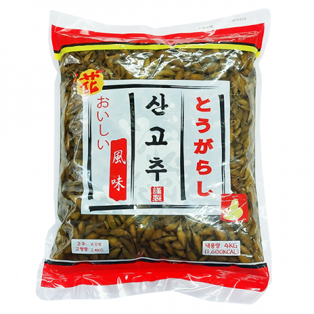산고추 4kg 고추절임 일식 반찬