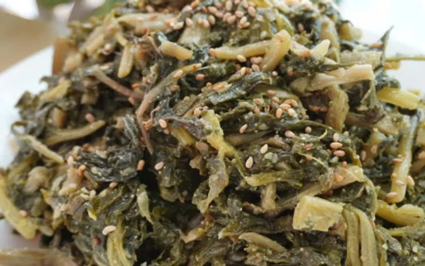 대용량 특A급 삶은 시래기 1Kgx10개 배추 국산 우거지 무청 시레기 씨레기 맛집 이미지