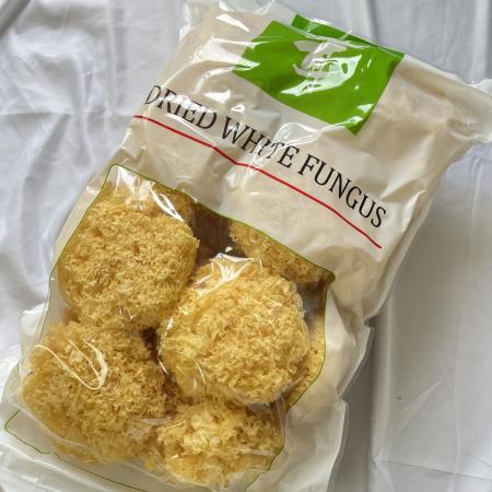 [맛집 추천] 특A급 흰목이버섯 1Kg 백목이버섯 효능 콜라겐 은이버섯 꽃송이 백목이 흰목이 도매 식자재마트 이미지