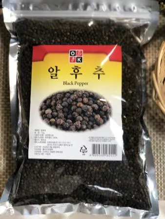 [대용량 추천] 특A급 통후추 1KgX10개 리필 베트남 후추 흑후추 알후추 후추가루 오뚜기제유 페퍼 통 후추 알