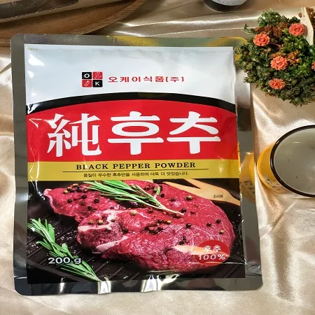 대용량 100% 순 후추가루 200gX50개 리필 통 후추 분말 오뚜기 제유 페퍼 흑후추 순후추