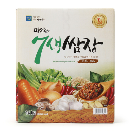 [미소찬] 7색쌈장 14kg / 칠색