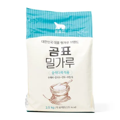 [곰표] 중력밀가루 다목적용 2.5kg 중력분