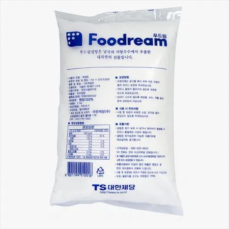 [대한제당] 푸드림 하얀설탕 백설탕 3kg 이미지