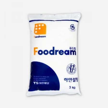[대한제당] 푸드림 하얀설탕 백설탕 3kg