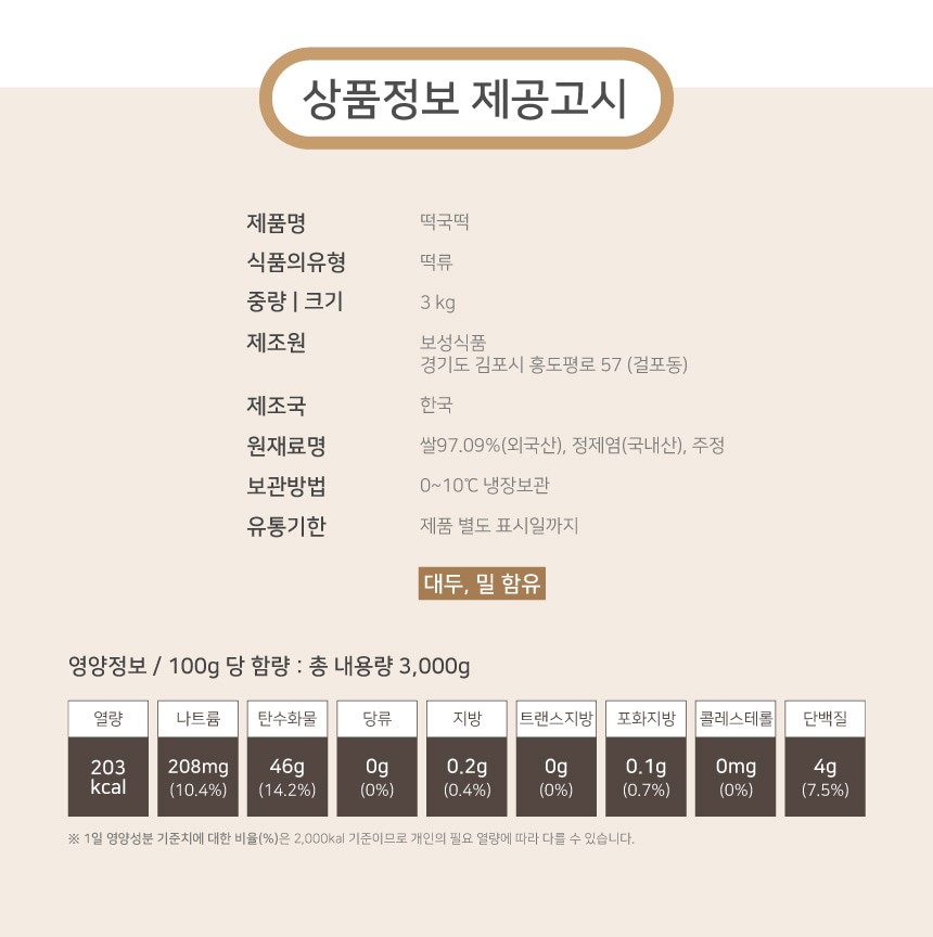 상품정보제공고시