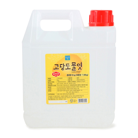 [미소찬] 고당도 흰물엿 요리엿 8kg