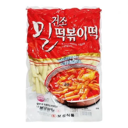 [보성] 진공 밀떡볶이 중中 1.5kg 밀떡