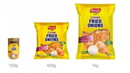 헹스 양파튀김 프라이드어니언 크런치 1kg