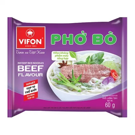 비폰 포보 소고기맛 즉석쌀국수 60g (상온)