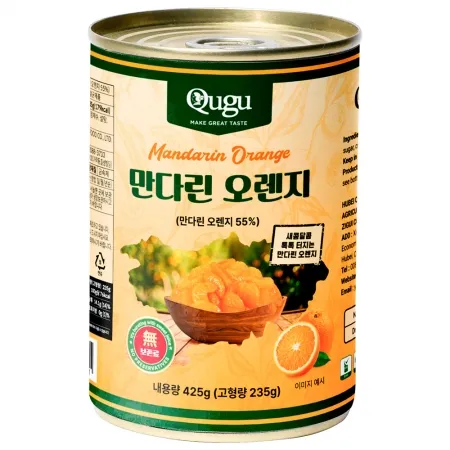 큐구 만다린 오렌지 425g