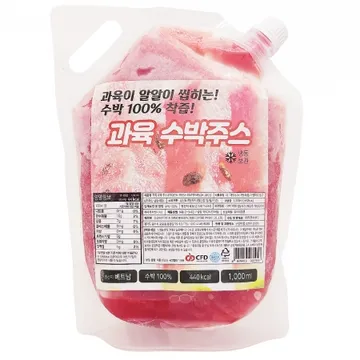 지앤씨 냉동 과육 수박주스 1kg