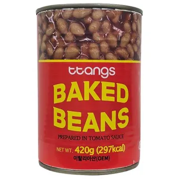 땅스 베이키드빈스 부대찌개콩 420g (상온)