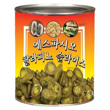 에스파씨오 할라피뇨 마일드 슬라이스 3kg