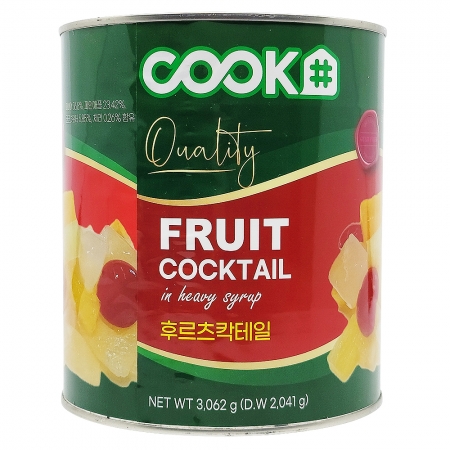 쿡샵 태국산 후르츠칵테일 3kg (상온)