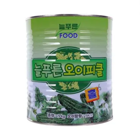 늘푸른 오이피클 홀 3kg (상온)
