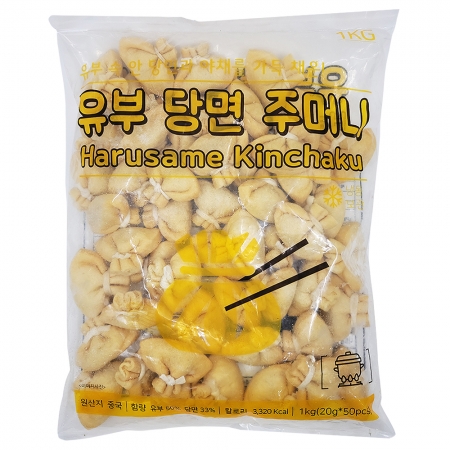 지엔씨 냉동 샤브샤브 유부당면 주머니 1kg