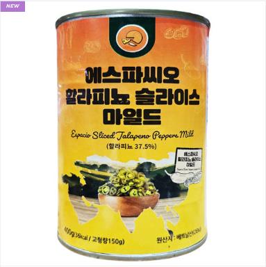 에스파씨오 할라피뇨 마일드 슬라이스 400g